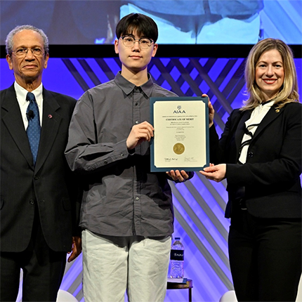 김경민 석사과정, AIAA SciTech Forum서 항공교통 AI 연구로 학생 논문상